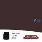 LC37 Schwarzbraun - Burnt Umber matt