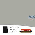 UA525 Hellblau Grau 1 - Grigio azzurro chiaro 1