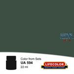 UA594 Mattes Dunkelgrün - Dull Dark Green FS 34092