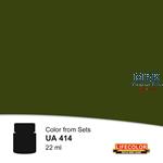 UA414 Leinwand Grüngrau