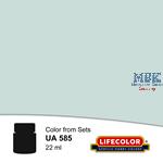 UA585 Hellblau Grau - Gris Bleu Clair