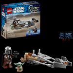 Lego STAR WARS Der Mandalorianer/Grogu Speed. Bike