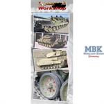 Leopard 1 recessed Allen bolted road wheels