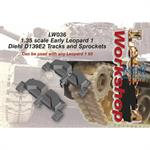 Early Leopard 1 Diehl D139E2 Tracks and Sprockets