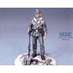 German MG34 Gunner WW2 w/Base