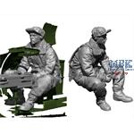 WW2 US Bomber B-17 tail gunner 1:72