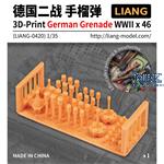 3D-Print German Grenade WWII x 46
