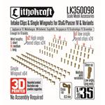 Intake Clips & Single Wingnuts for StuG / Pz IV