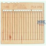 Holzzaun / Wooden fence Type 13   1/35