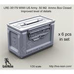 WWII US Army .50 M2 Ammo Box, closed