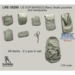 US SOF/MARSOC/Navy Seals poushes and backpacks