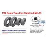 Resin Tires for Clarktor 6 Mill-33