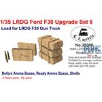 Ford F30 LRDG Upgrade set 6 Gun Truck Ammo Access.