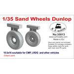 CMP, LRDG  Sand Wheels Dunlop 10.5x16