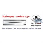 Scale ropes / Seile very fine rope 0,45mm dia