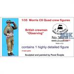 British Morris Crew Figure - observing 1/35