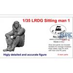 LRDG Crew Sitting Man