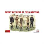 SOVIET  OFFICERS  AT  FIELD  BRIEFING