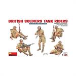 British Soldiers Tank Riders