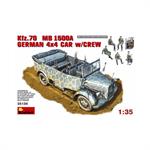 Kfz.70 MB 1500A GERMAN 4x4 CAR w/CREW
