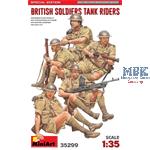 British Soldiers Tank Riders. Special Edition