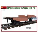 SOVIET RAILWAY FLATBED 16,5-18t
