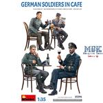German Soldiers in Cafe