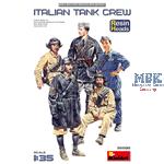 Italian Tank Crew. Resin Heads