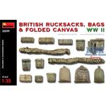 British Rucksacks, Bags & Folded Canvas WWII