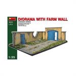 Diorama with Farm Wall