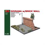 Diorama w/ Brick Wall