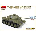 T-34/85 CZECHOSLOVAK PROD. EARLY TYPE w/INTERIOR