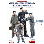 German Railroad Staff 1930-40s