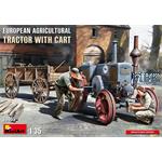 European Agricultural Tractor with cart