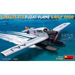 Junkers F13 Float Plane. Early Prod.