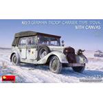 Kfz.1 German Troop Carrier Type 170VK w/canvas