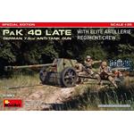German 7,5 cm PaK 40 late w./crew SPECIAL EDITION