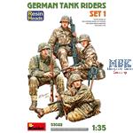 German Tank Riders Set 1 (Resin heads)