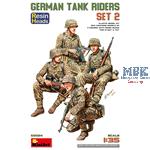 German Tank Riders Set 2 (Resin heads)