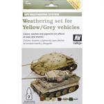 AFV Weathering for grey and yellow Vehicles Set