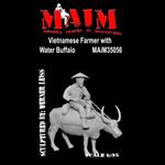 Vietnamese Farmer w/ Water Buffalo