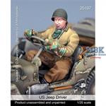 US Jeep Driver, WW2