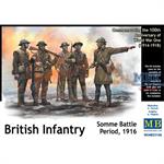 British Infantry, Somme Battle Period, 1916
