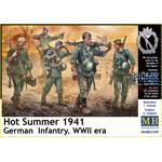Hot Summer 1941. German Infantry, WW II Era