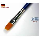 MBK Synthetikpinsel flach, Rundstiel 10