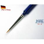 MBK Synthetikpinsel spitz, Dreikantstiel 3/0