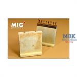 BIG CONCRETE BARRIERS IRAK MILITARY TYPE
