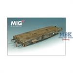 Heavy Vehicle Transport Rail Wagon Heavy Vehicle Transport Rail Wagon