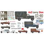 3 ton Lorry 4x2 CC 60L