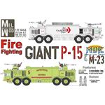 Fire Fighting GIANT P-15/M23 USAF,March Fld,Kuwait